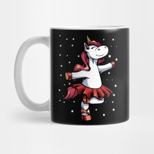 Adorable Dancing Ballet Dancer Unicorn Mug